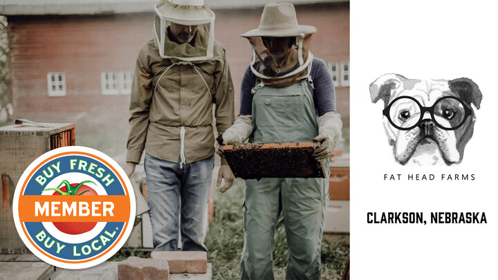 Member Spotlight Photo for Fat Head Honey Farms depicting beekeepers