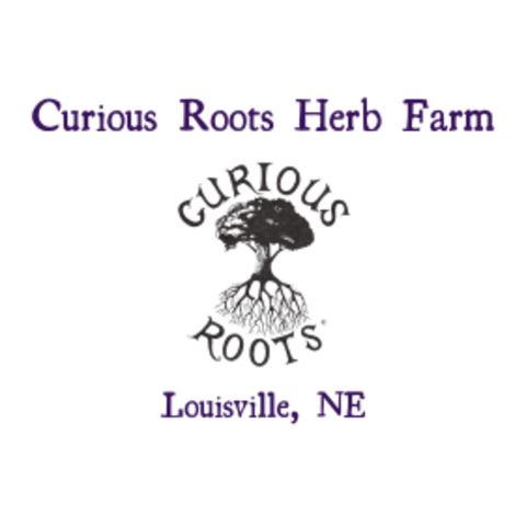Curious Roots Herb Farm Logo